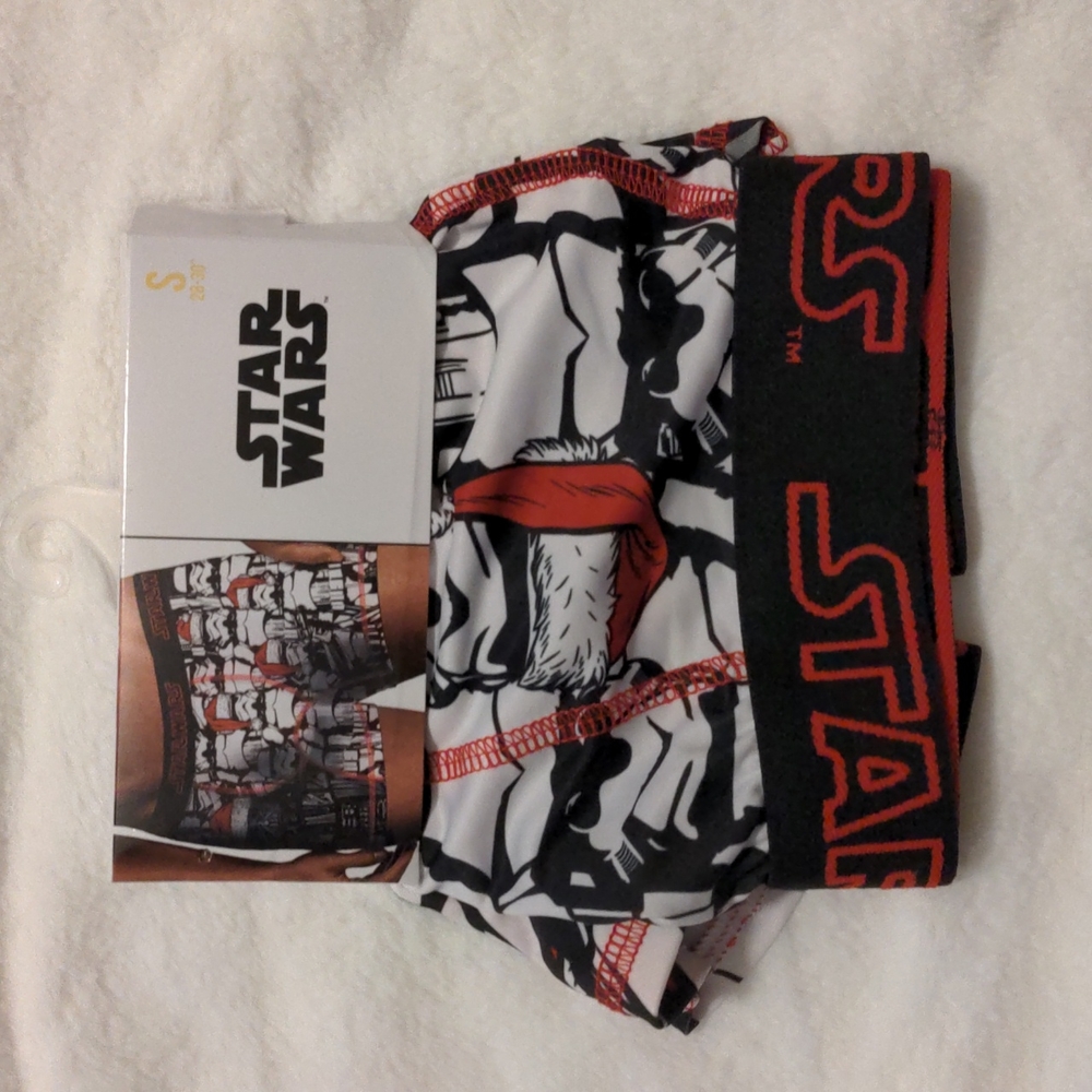 Star Wars Santa Stormtrooper Boxer Brief S
